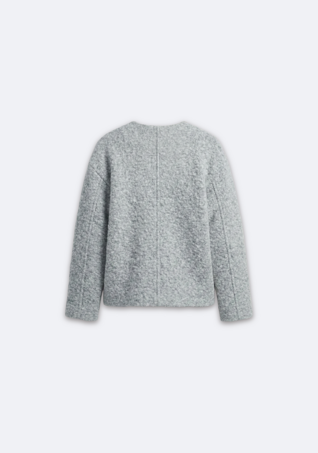 VESTE TEXTURÉE À NOEUDS FRONTAUX