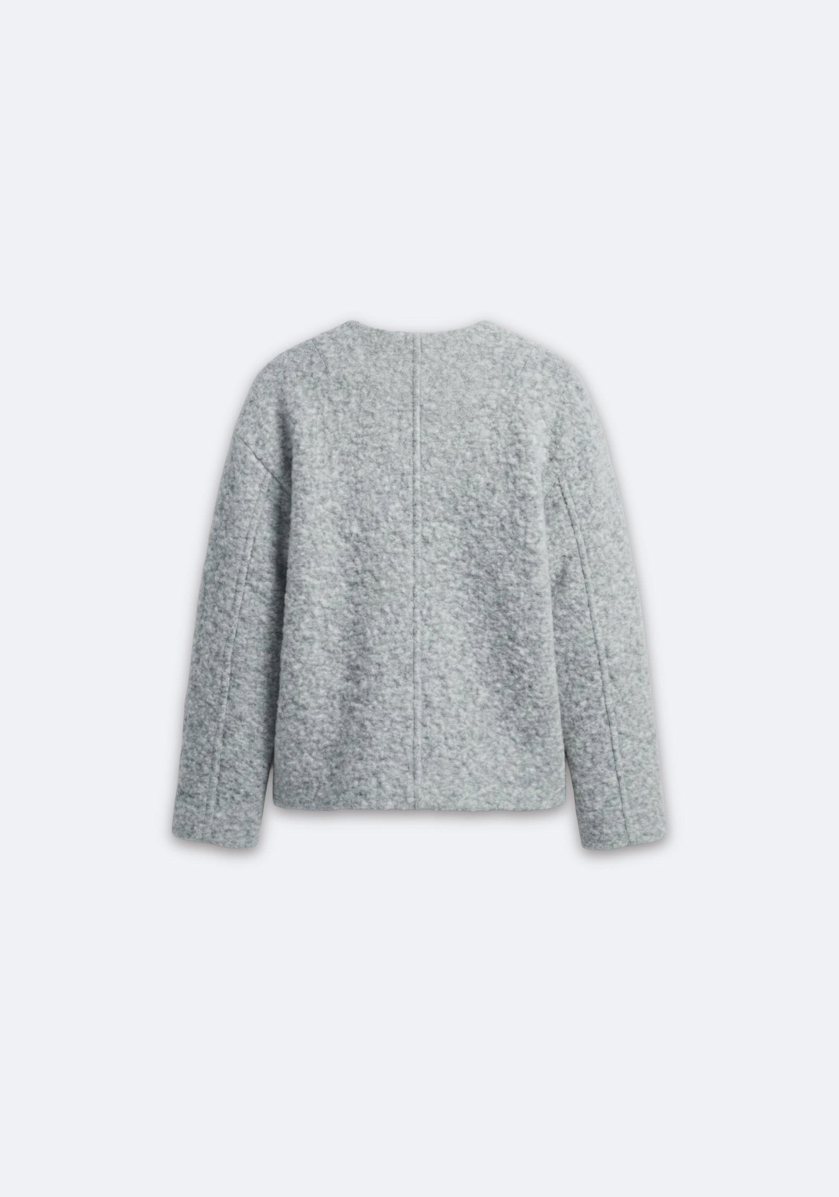 VESTE TEXTURÉE À NOEUDS FRONTAUX