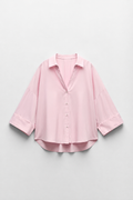 CHEMISE À COL CLASSIQUE AMPLE