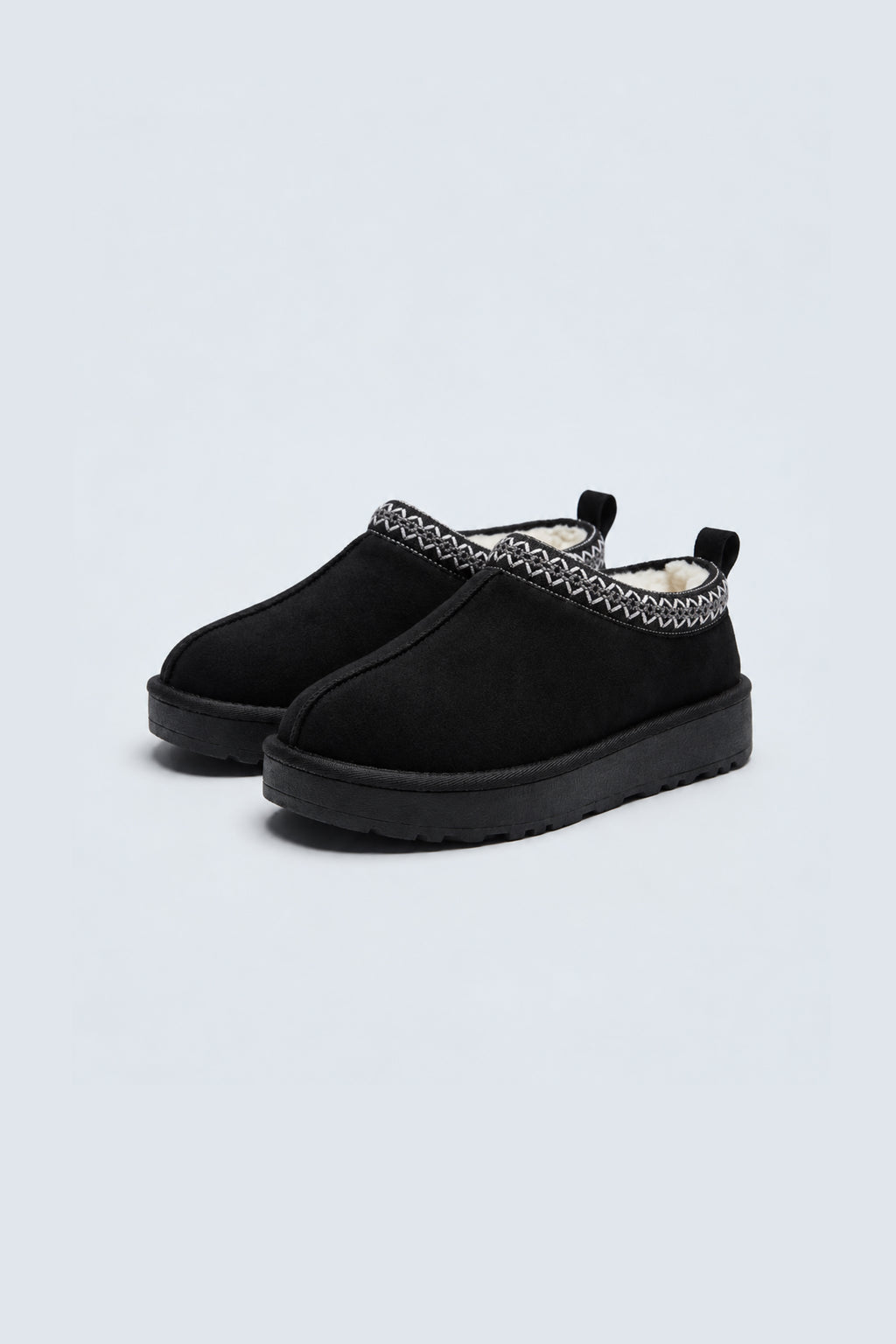 MULES EN SUÉDINE EFFET MOUTON
