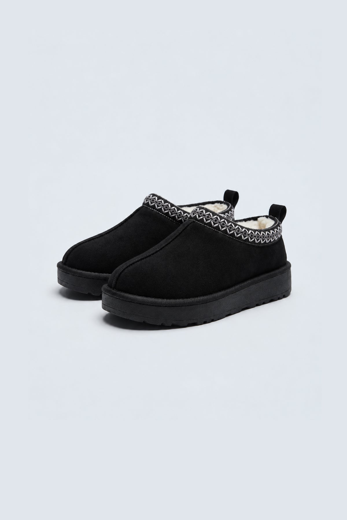 MULES EN SUÉDINE EFFET MOUTON