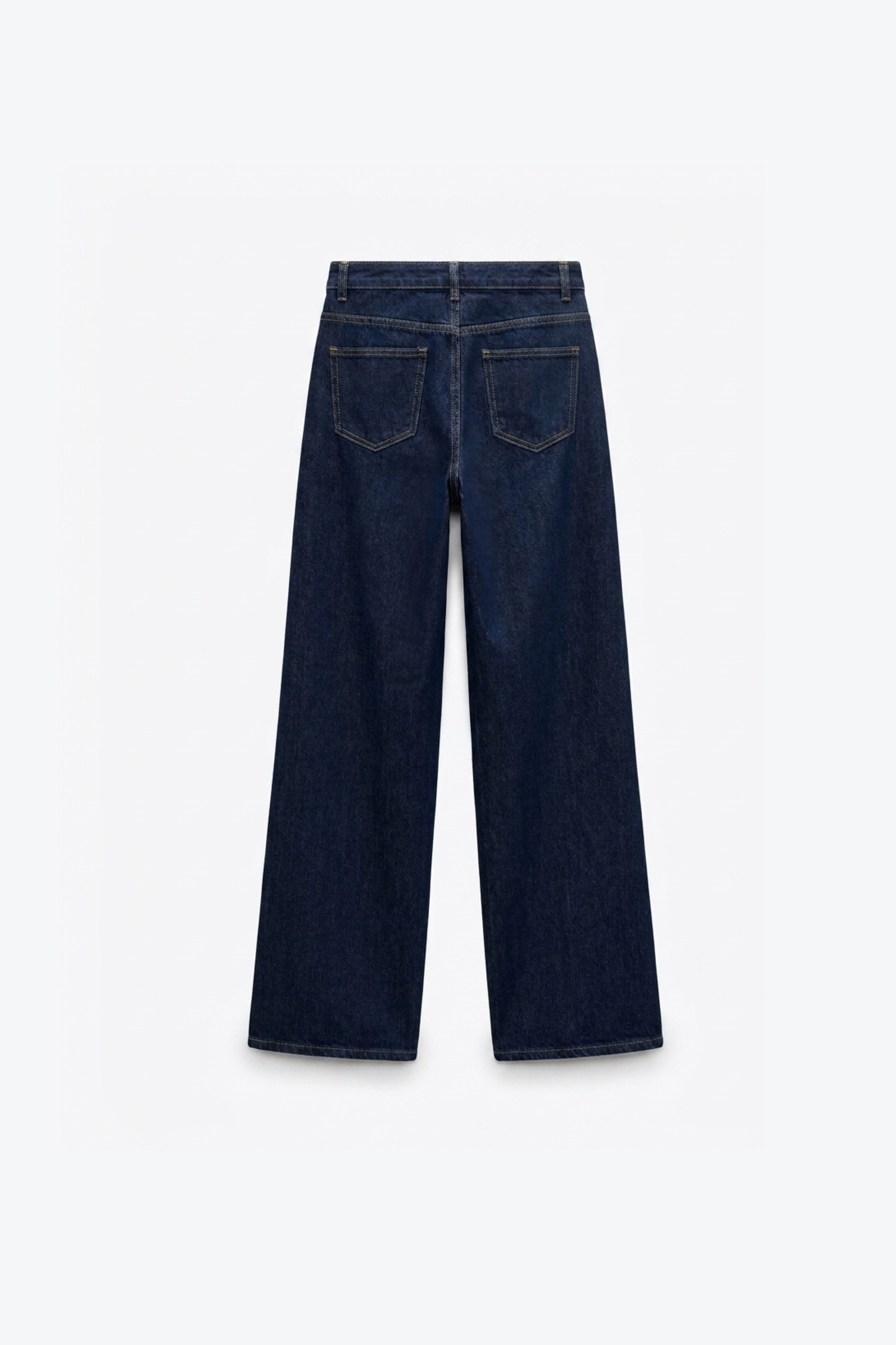 JEANS LARGE À BOUTONNAGE CROISÉ