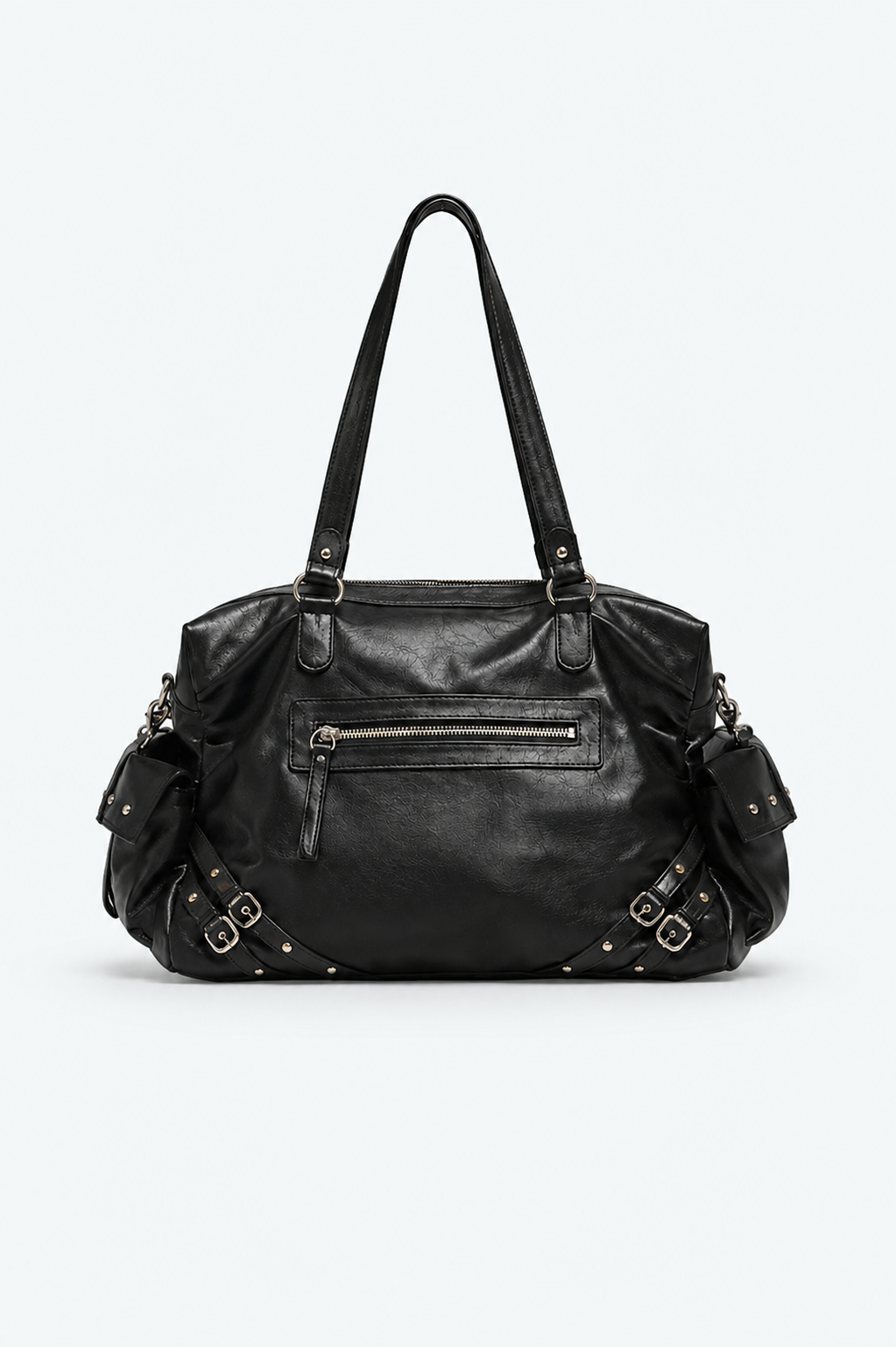 SAC ÉPAULE CLOUTÉS EN CUIR PU