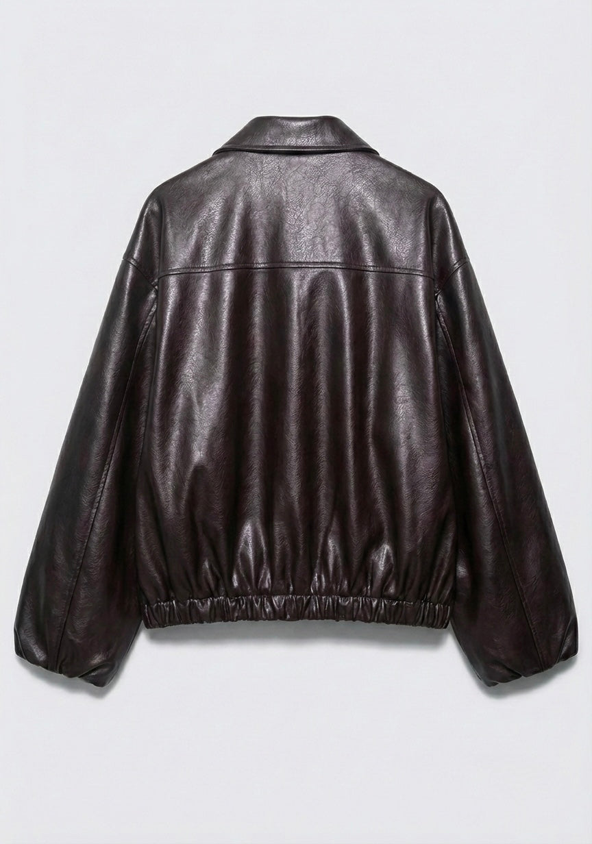 BLOUSON ZIPPÉ À COL CLASSIQUE