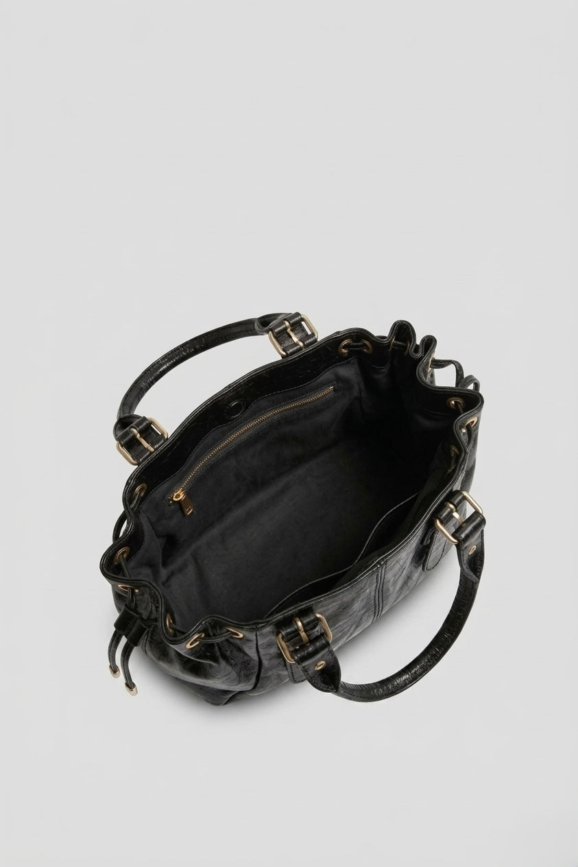 MAISON MOSSEN SUEDE HANDBAG