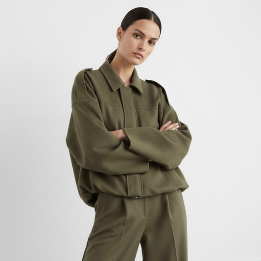 GIACCA EFFETTO SCAMOSCIATO LARGA