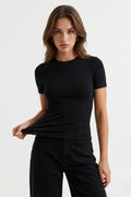 T-SHIRT NOIR BASIQUE