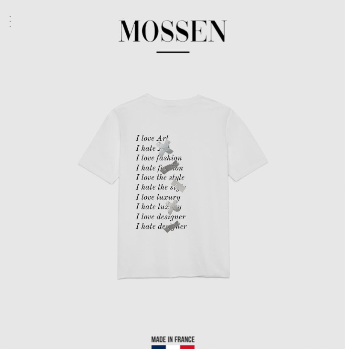 Tee-shirt Maison Mossen