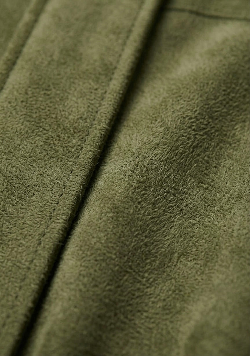 BLOUSON AMPLE EFFET DAIM