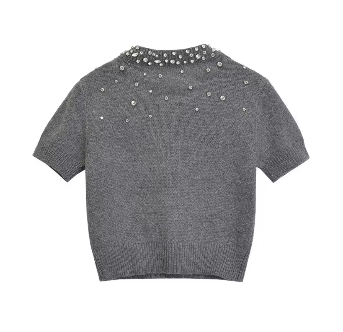 Cardigan à perles • Femme