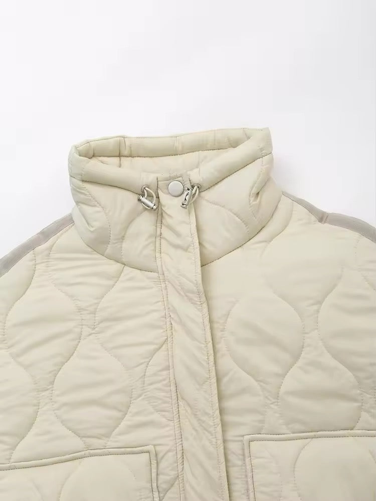 Manteau à col long