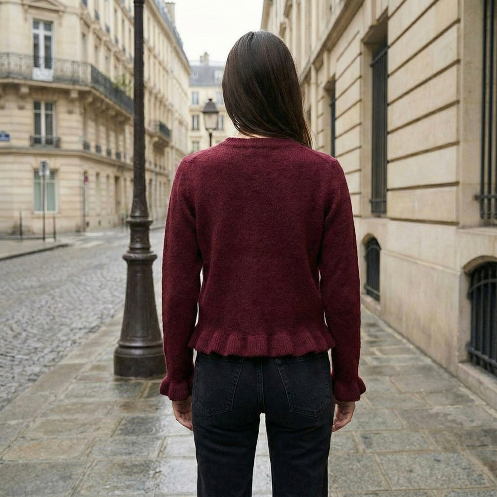 CARDIGAN MAILLE FINE