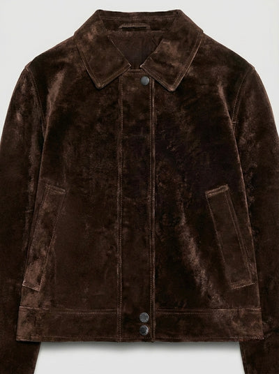 VESTE COURTE À BOUTON-PRESSION