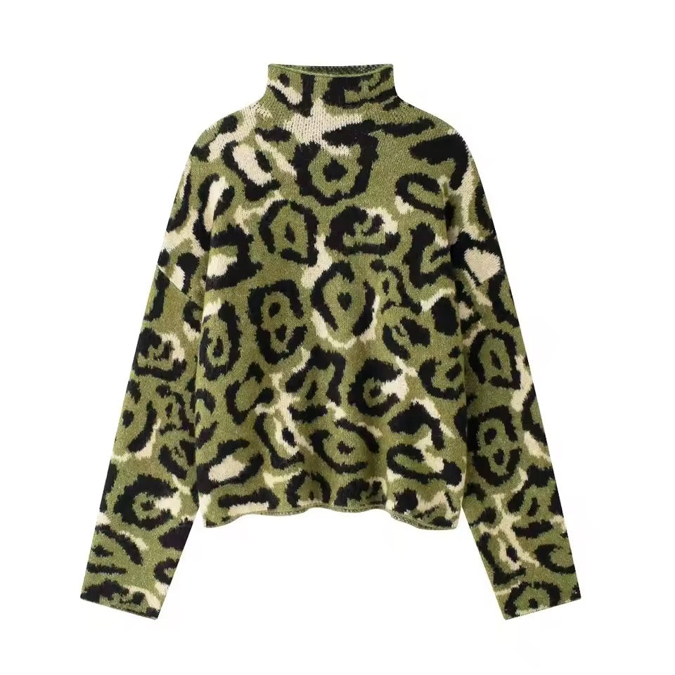 Military turtleneck • Women
