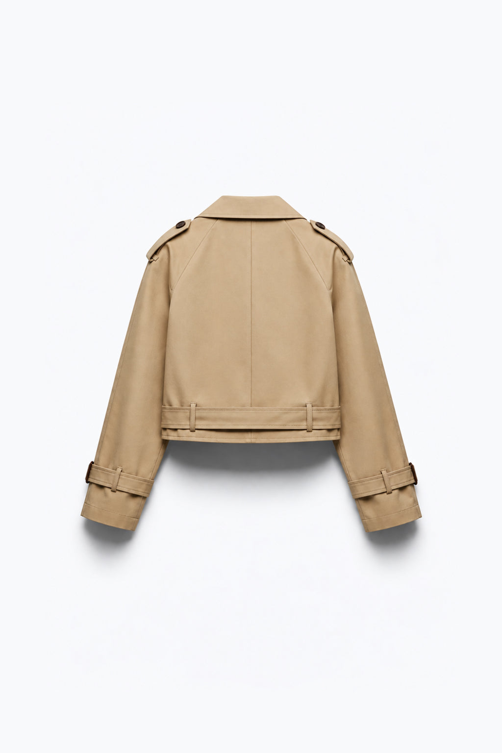 TRENCH-COAT COURT CROISÉ