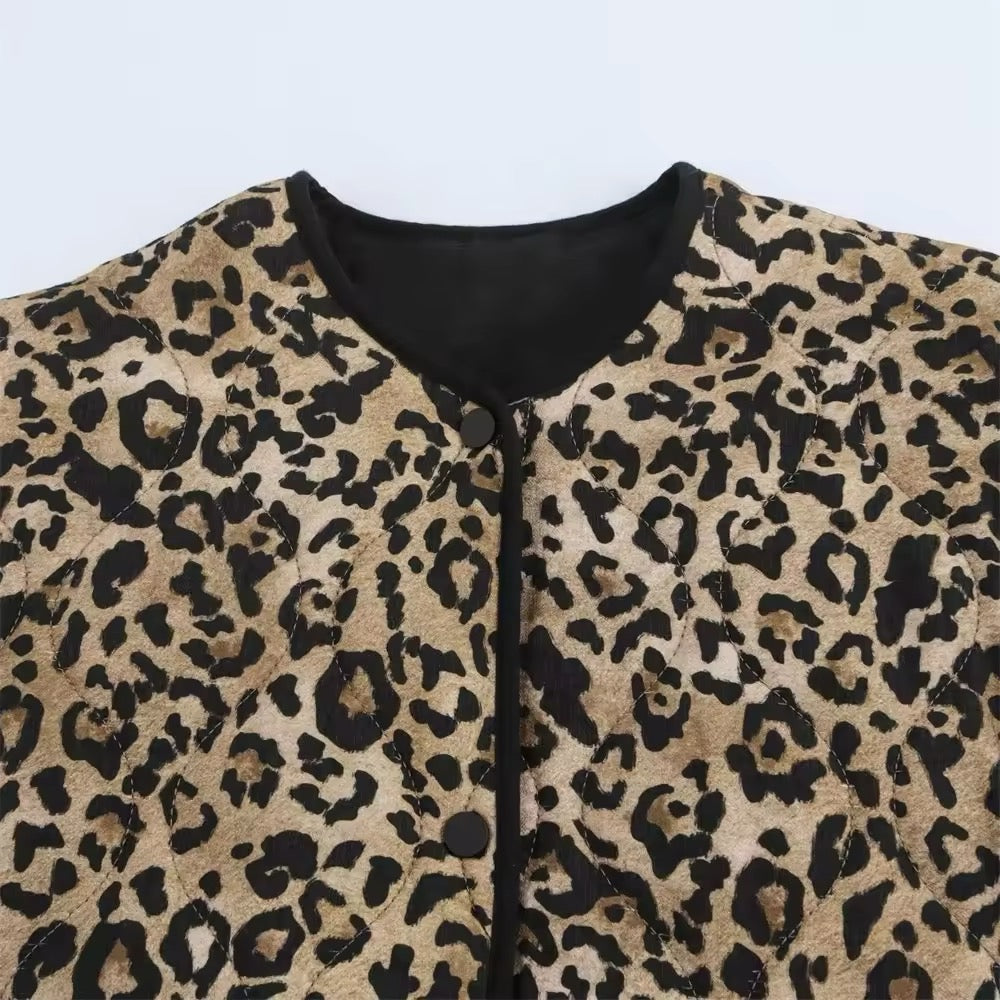 Veste motif animal • Femme