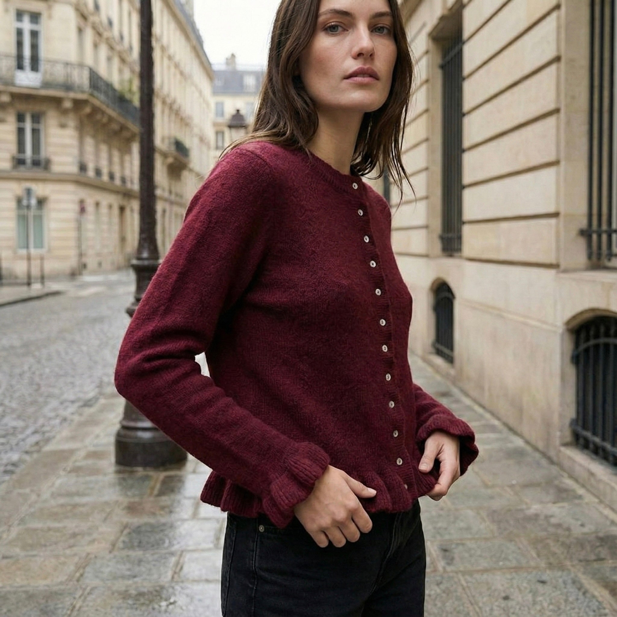 CARDIGAN MAILLE FINE