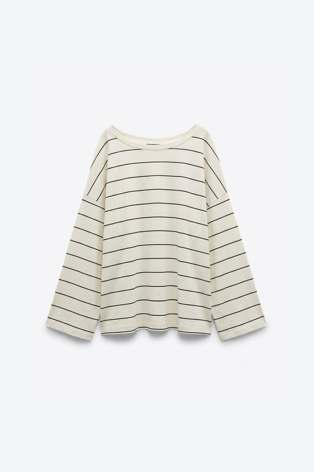 T-SHIRT OVERSIZE À LARGES MANCHES