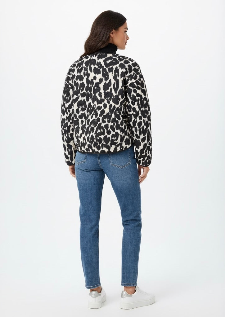 BLOUSON IMPRIMÉ GRAPHIQUE