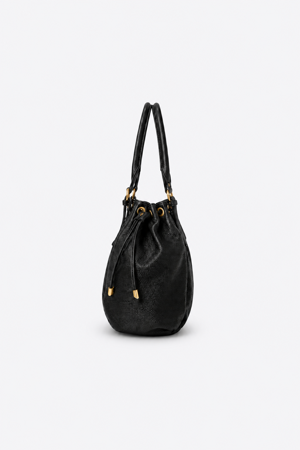 "BASSET" BAG IN ITALIAN GRAINED LEATHER