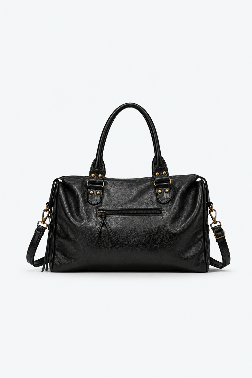 SAC À MAIN CABAS CUIR PU TRESSÉ
