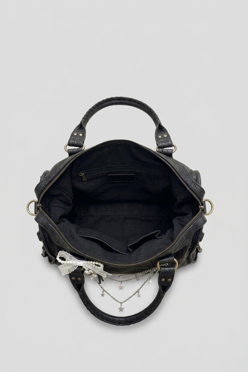 SAC À MAIN DE COURS EN CUIR PU