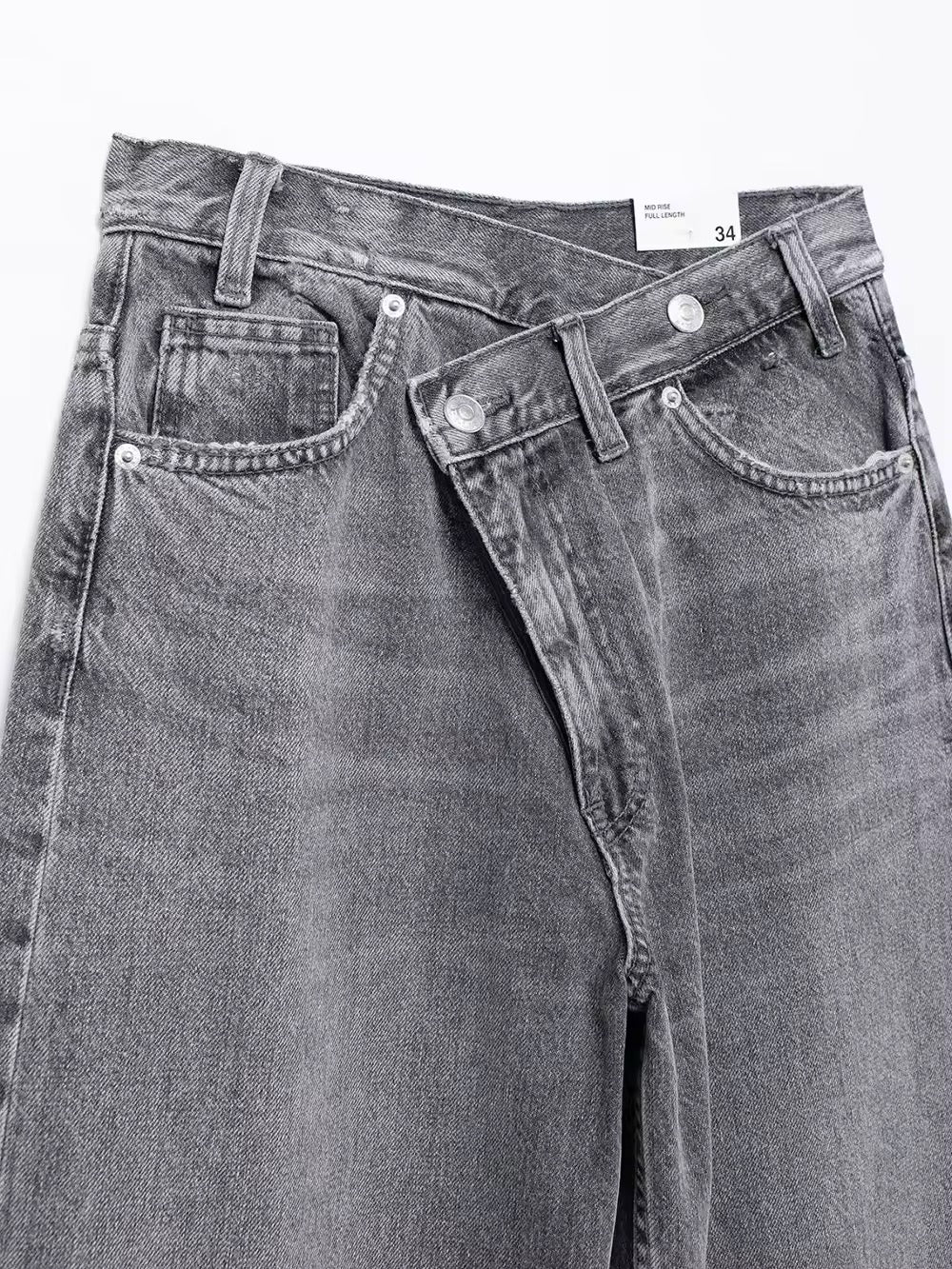 PANTALON À CEINTURE CROISÉE