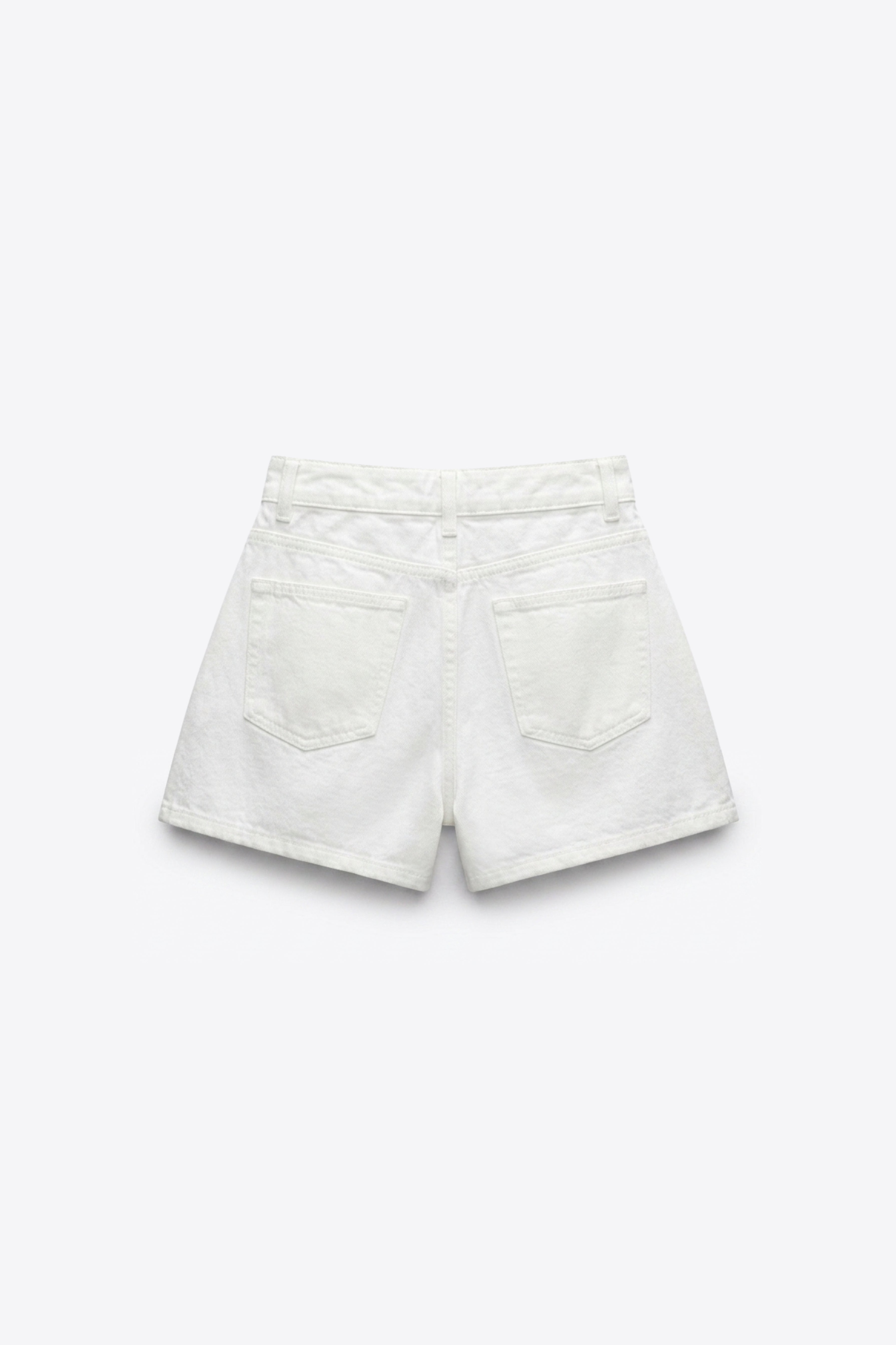 SHORT DENIM STRUCTURÉ
