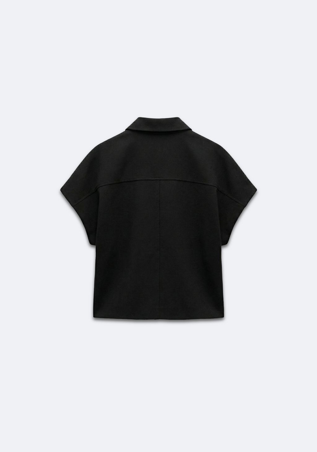 VESTE ZIPPÉE À MANCHES COURTES