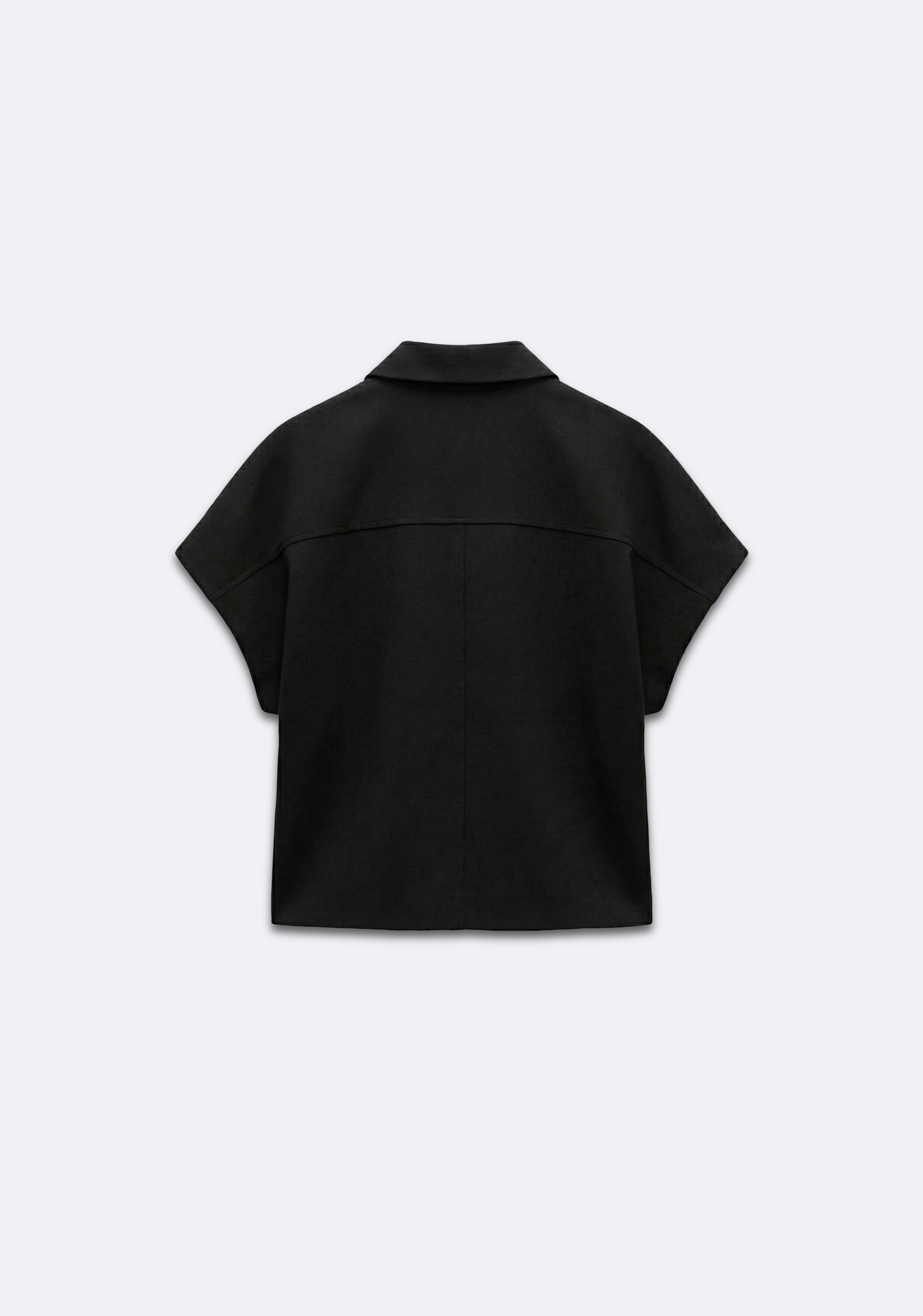 VESTE ZIPPÉE À MANCHES COURTES