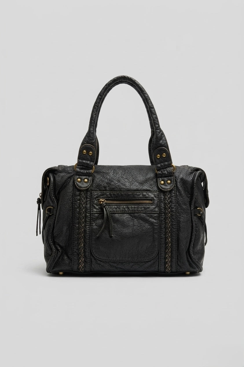 SAC À MAIN DE COURS EN CUIR PU