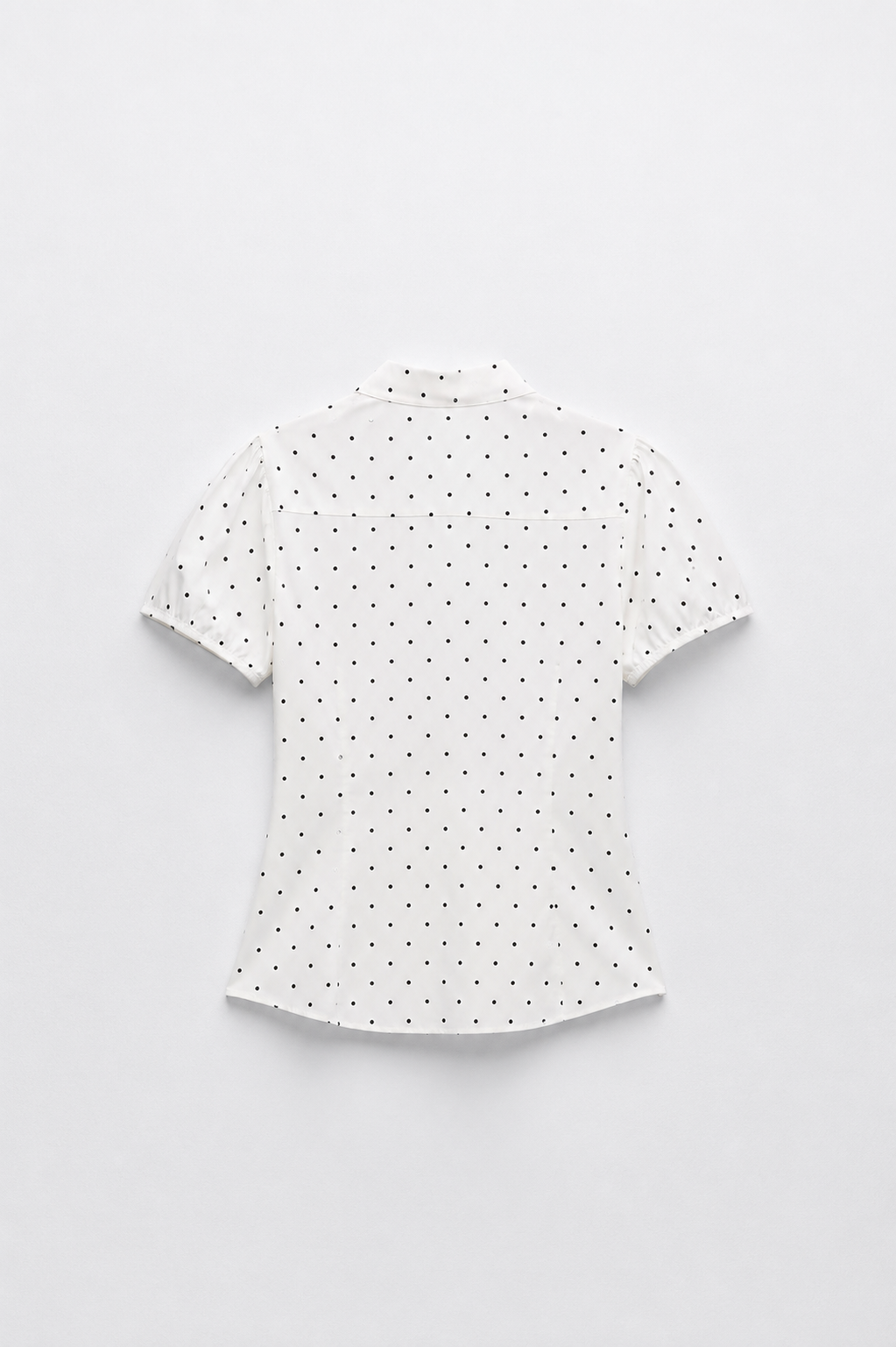 CHEMISE MANCHES BOUFFANTES COL NOUÉ