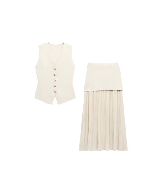 ENSEMBLE JUPE ET HAUT