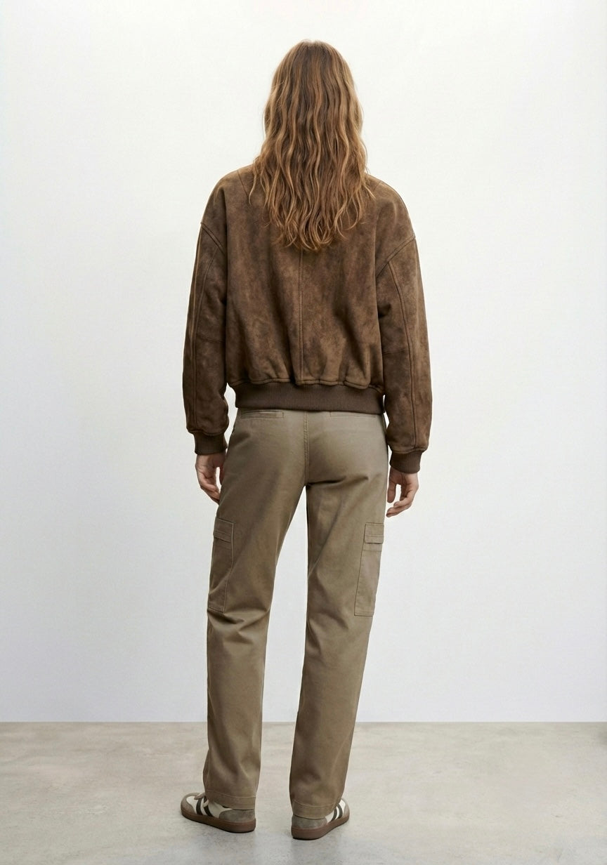 BLOUSON ZIPPÉ À BORD-CÔTE