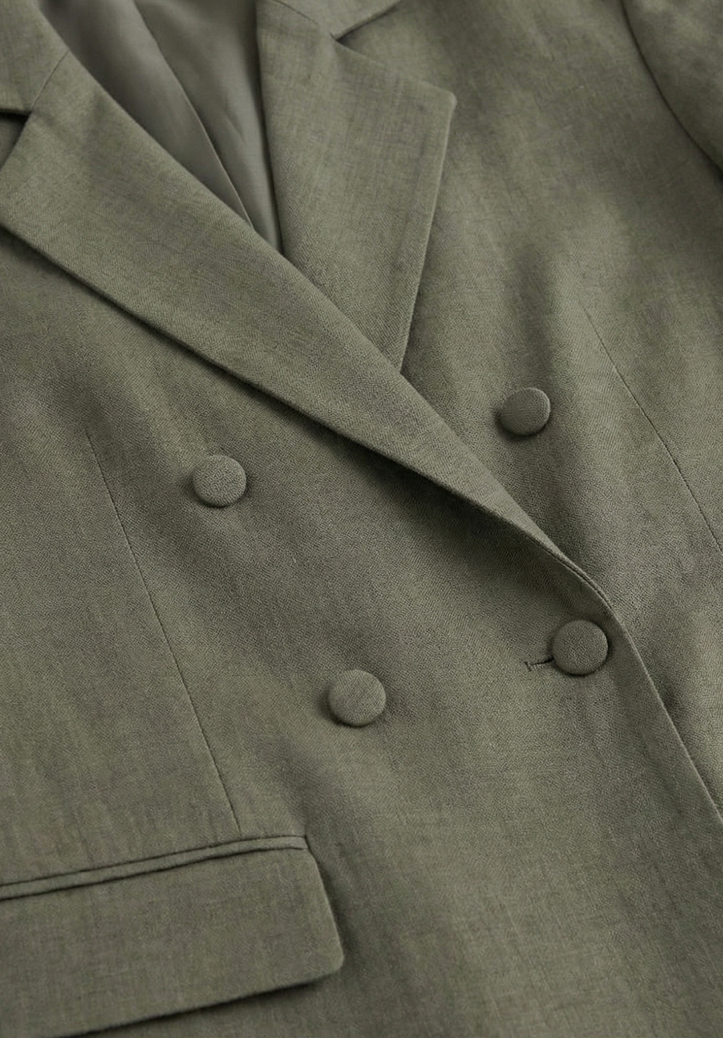 VESTE TAILLEUR CROISÉE STRUCTURÉE