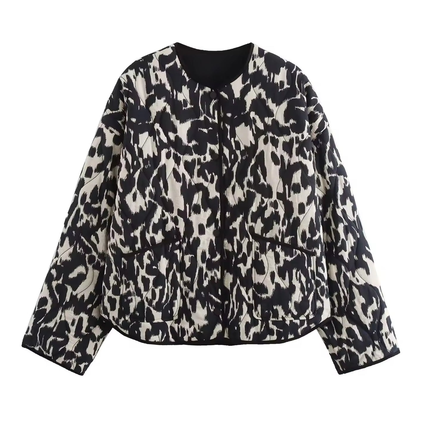 Animal pattern jacket • Women 