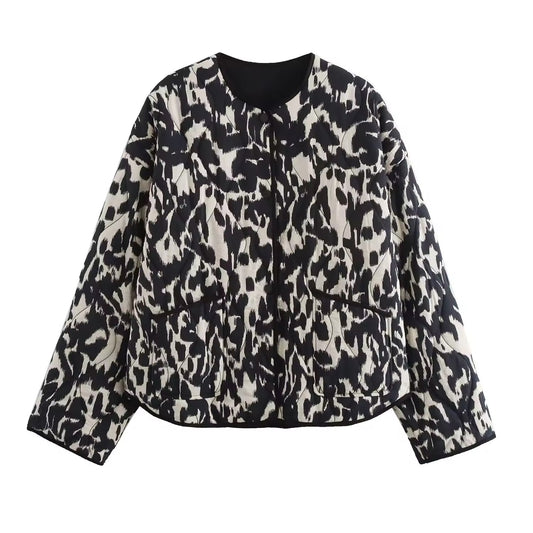 Veste motif animal • Femme