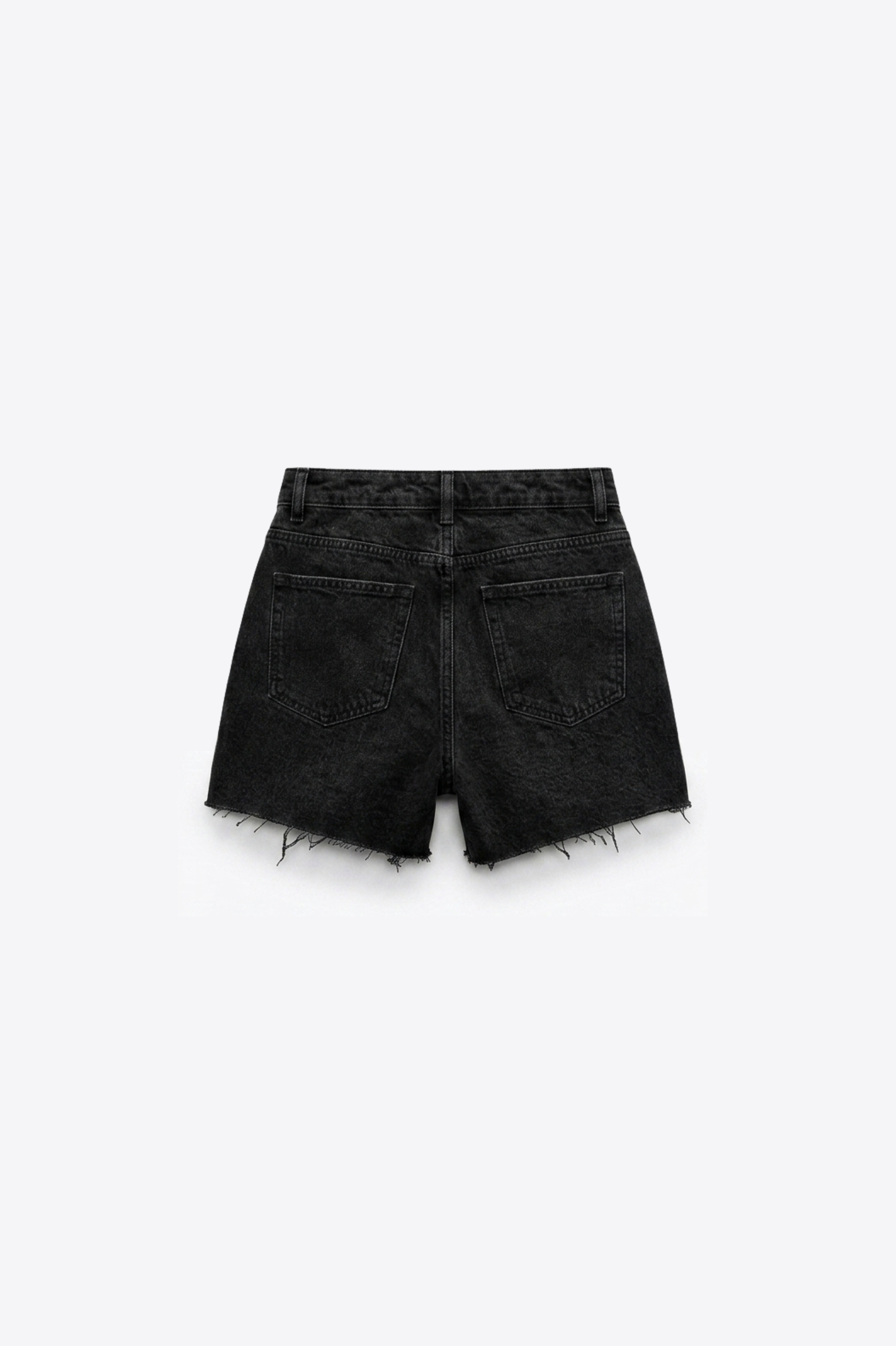 SHORT DENIM EFFILOCHÉ