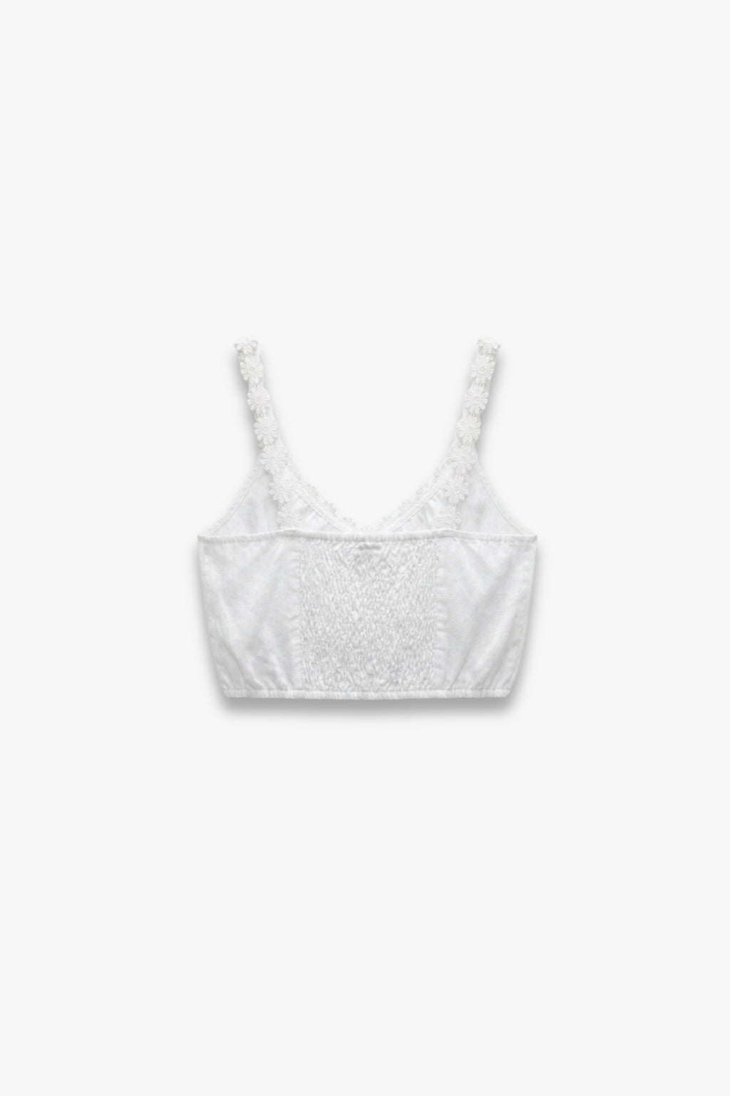 TOP AVEC BRODERIES DENTELLE
