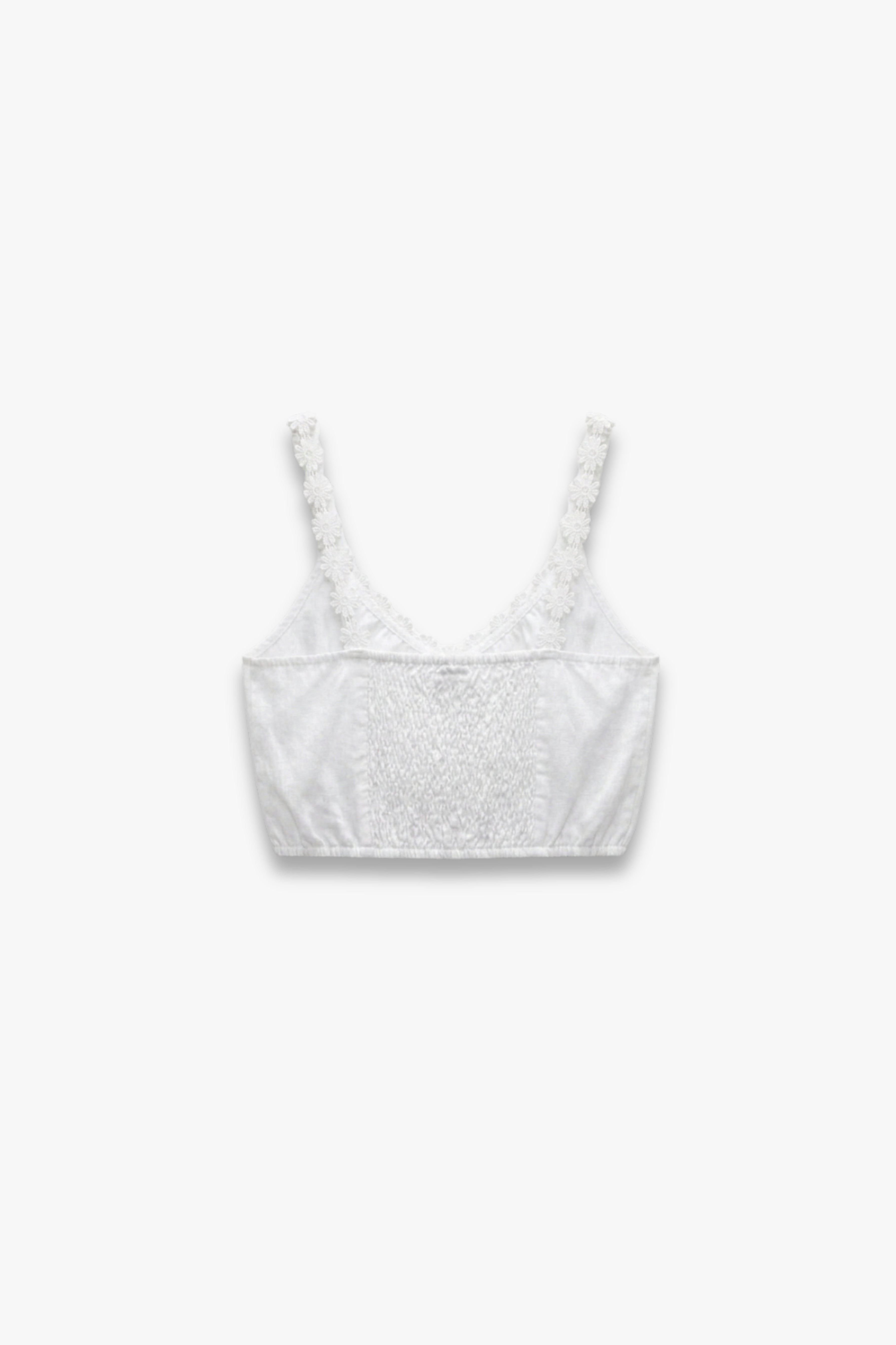 TOP AVEC BRODERIES DENTELLE