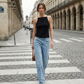 CAMISOLE À BRETELLES FINES