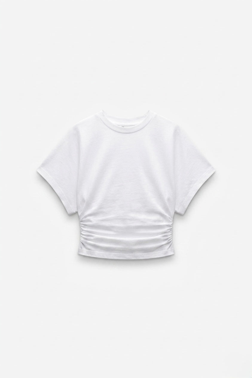 TOP ASYMÉTRIQUE À POIS