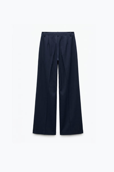 PANTALON TAILLE HAUTE ÉLÉGANT