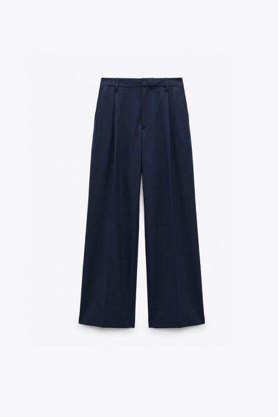 PANTALON TAILLE HAUTE ÉLÉGANT