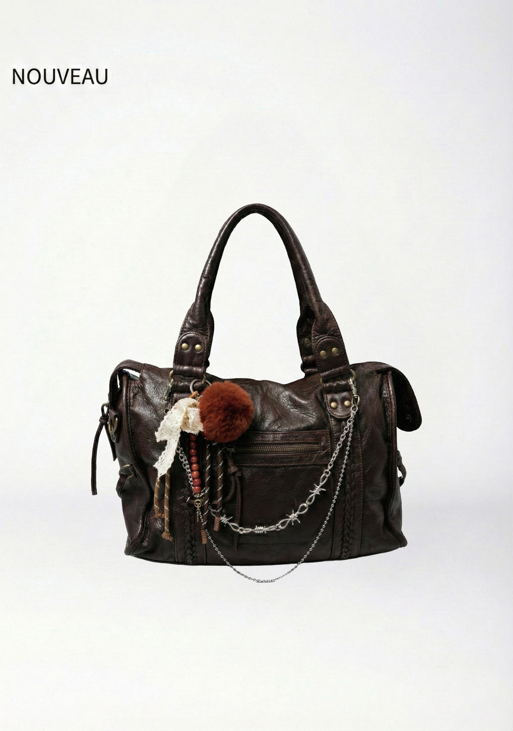 SAC À MAIN EN CUIR PU MAISON MOSSEN