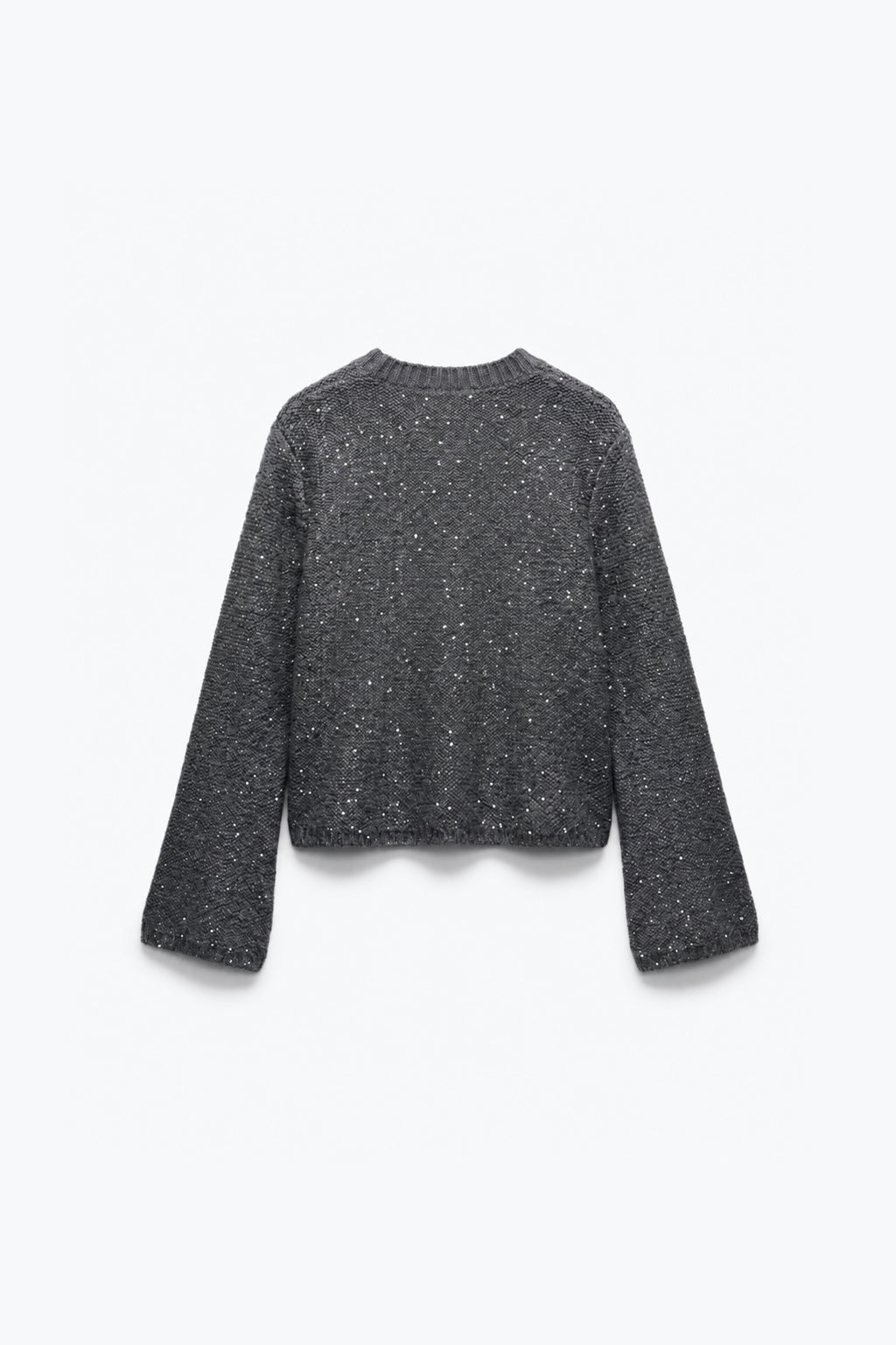 PULL EN MAILLE TRICOTÉE À SEQUINS