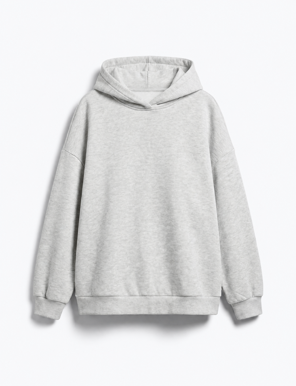SWEAT À CAPUCHE MINIMALISTE EN MOLLETON
