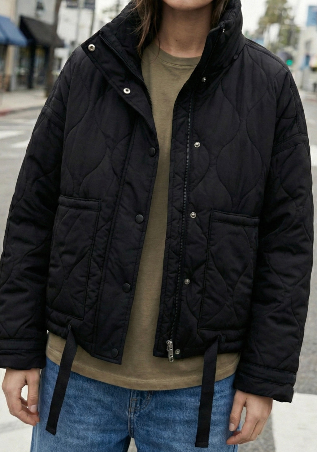 VESTE REMBOURÉE IMPERMÉABLE