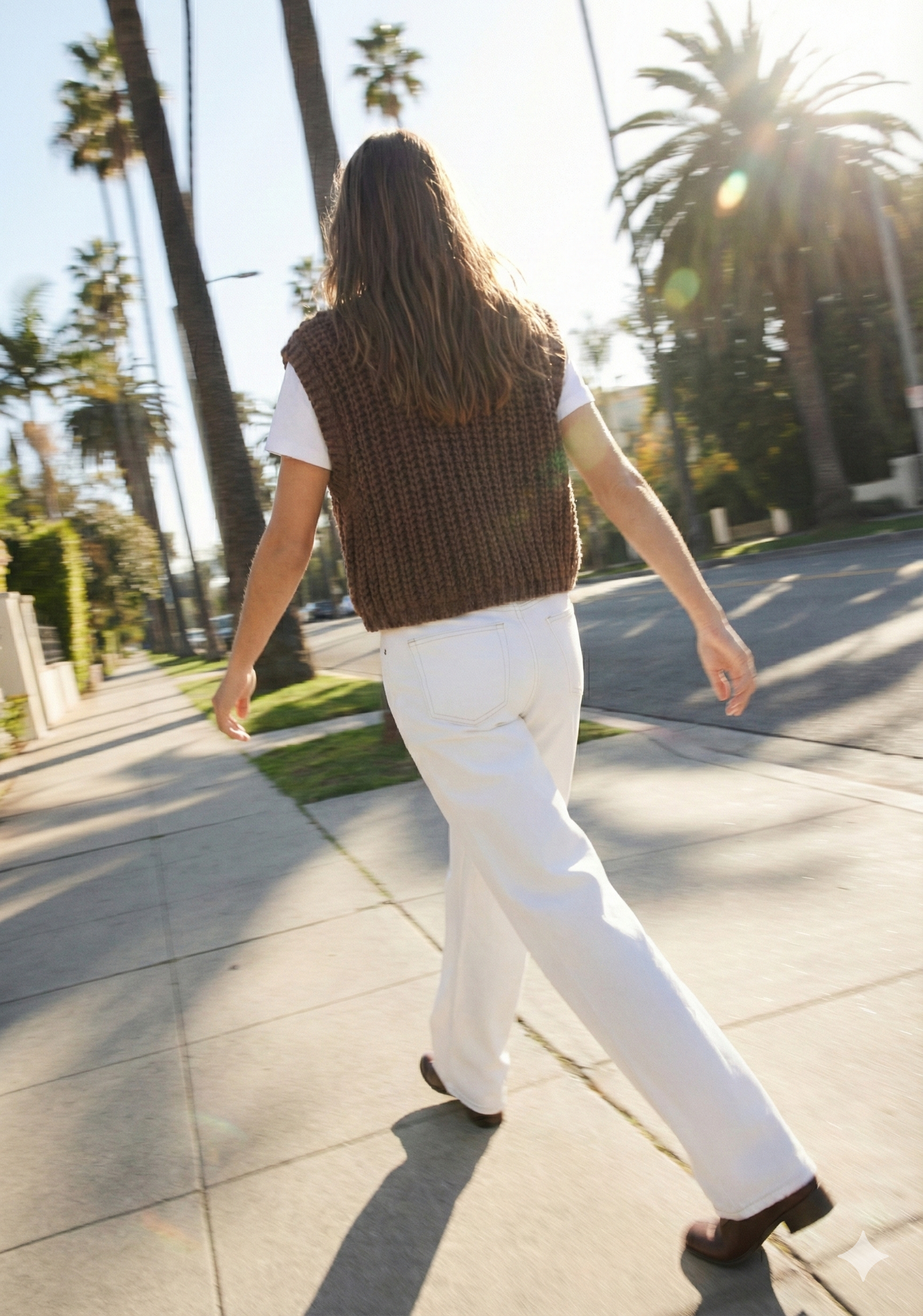 CARDIGAN IN MAGLIA SENZA MANICHE 