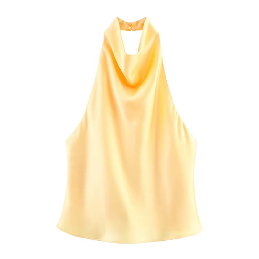TOP DOS NU EN SATIN